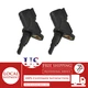 2pcs Front ABS Wheel Speed Sensor Kit Fit 2013-2014 Ford Escape Focus 2.0L