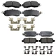 Akebono ProACT Front and Rear Ceramic Brake Pad Kit For Nissan Altima Leaf USA