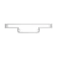 United Pacific 41010 Warning Light Panel Bezel Chrome, Plastic, Without Visor, F