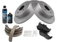 For 2006-2010 Jeep Commander Brake Pad Rotor Shoe Drum Kit Rear 74337BGKH 2007