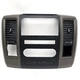 2009-2012 Dodge Ram 1500 2500 Center Dash Radio Panel Bezel Trim Vents OEM