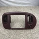 1998-2003 Ford F-150 F150 Center Dash Radio Climate Trim Bezel Panel Red Maroon