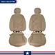 Toyota RAV4 Fit 2006 -2010 2011 2012 Front Bottom & Top Leather Seat Cover Beige