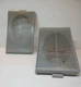 88-94 Chevy GMC OBS Single Cab Right Left Rear Pillar Speaker Covers GRAY CLEAN 