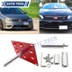 Aluminum Tow Hook License Plate Mounting Holder For Honda Insight CR-Z 2011-2014