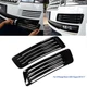 For LR Range Rover L405 Vogue Black Front Bumper Grille Air Vent Cover 2013-2017