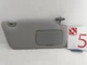 2006 2007 2008 SUBARU FORESTER PASSENEGER RH SUN VISOR COVER OEM W MIRROR GRAY