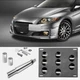 Front Bumper Tow Hook Hole License Plate Holder Bracket For 11-16 Honda CR-Z CRZ