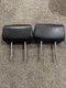 2010 NISSAN ARMADA REAR SEAT HEADREST BLACK OEM SET