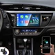 For 2014-2016 Toyota Corolla Android 13 Car GPS Radio Wireless Apple CarPlay FM