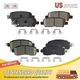 Front And Rear Ceramic Brake Pads Set For 2014-2023 Nissan Altima Nissan Leaf
