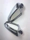 SHINY CHROME Mirror Cover Replacement PAIR for Audi A4 S4 B6 B7 also A6 and A3
