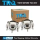 TRQ Front Wheel Hub Bearings Set For 2014-2019 Mazda 6 2013-2022 CX-5