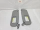 2012-2015 Hyundai Veloster Sun Visor Set Left Driver & Right Passenger OEM