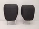 2010-2017 GMC TERRAIN LH LEFT RH RIGHT REAR HEADREST BLACK CLOTH 20941106&nbsp;&nbsp;