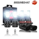 For Ford Fiesta 2011-2018- 4X Front LED Headlight High/Low Beam 6000K Bulb Kit