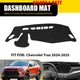 For Chevrolet Trax 24 25 Left Hand Drive LHD Dashboard Cover Pad Mat Black 1-5X