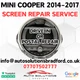 MINI CLUBMAN 2014-2017 BLACK SPOTS LCD DISPLAY REPAIR SERVICE MEDIA UNIT