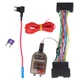 For 15-17 Ford Mustang Transit Subwoofer Amplifier Radio wiring harness 70-5524 For 15-17 Ford Mustang Transit Subwoofer Amplifier Radio wiring harness 70-5524
