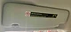 2016 Audi Q3 OEM Right Hand Passengers Side Sun Visor Gray Illuminated 2015-2023