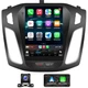 Apple Carplay Android 12 Car Stereo Radio GPS Navi WIFI For Ford Focus 2012-2018