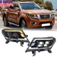 For Nissan Navara NP300 2014-2022 LED Headlight Assembly DRL Turn Signal 2PCS