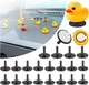 20PCS Duck Holder for Jeep,Rubber Duck Plugs for Jeep Dashboard,Duck Holder Duck