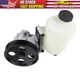 New Power Steering Pump w/ Pulley & Reservoir Fits for 2009-2010 Dodge Ram 1500