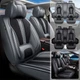 Seat Covers For Ford/Nissan Front&Rear,Faux Leather Car Cushion Pad (2/5 Seats)