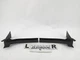 Pontiac Firebird Pair Of Left & Right Front Door Jam Pillar Trim Black 1982-1992
