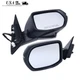 1 Pair Black Power Adjust Mirror W/ Camera Heated For Honda HR-V 2016-2018 USA