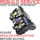 Rebuild Repair of 08 09 10 11 12 13 14 15 16 Chrysler Dodge Jeep TIPM Fuse Box