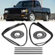 US Rubber Door Weatherstrip Seal Kit For 83-94 Chevy S10 Blazer GMC S-15 -US-