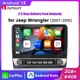 10.1"Carplay Android 15 Car Radio 2+64GB GPS Navi For Jeep Wrangler JK 2007-2016