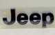 OEM 2018-2021 JEEP GRAND CHEROKEE HOOD EMBLEM BLACK W/BLUE OUTLINE 68406600AB