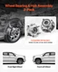 2PCS Front Wheel Bearing & Hub Assembly Fit for 2014 Subaru Forester 2.5i Conve