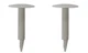 PAIR OF BUMPER FOAM ABSORBER CLIPS FOR 2001 & UP MOPAR JEEP RAM DODGE CHRYSLER