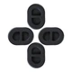 4 Pack Oval Floor Pan Drain Seal Plug for Jeep Gladiator Wrangler 14-22