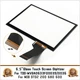 TDO-WVGA0633F00039 TDO-WVGA0633F00045 6.5" Touch screen for VW MIB VW STD2 Radio