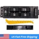 Window Switch For 2000-02 Chevrolet Tahoe Silverado 2500 HD GMC Yukon Front Left