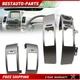 Fit For 04-2009 Toyota Prius Center Inner A/C Dash Air Vent Panel Cover Trim Set
