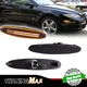 Smoked Lens Amber Front Bumper Fender Side Marker Signal Light For 03-08 Mazda 6