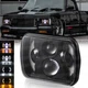 Fit Chevy S10 Pickup 1982-1997 5x7 7x6" LED Headlight Halo DRL Hi/Low Beam H6054
