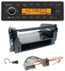Continental 1DIN DAB MP3 AUX USB Car Stereo for Chrysler 300C Dodge Caliber Jeep