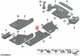 Genuine BMW M3 G20 318d 320d 320dX Underbody Panelling Side Right 51757340866