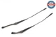 2009&ndash;2016 AUDI A4 S4 FRONT LEFT & RIGHT WINDSHIELD WIPER ARM SET OEM 8K1 955 407