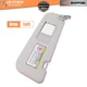 Left Side Sun Visor Gray for 2012-2015 Hyundai Veloster 1.6L L4 852102V130TX
