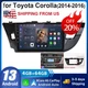 Apple Carplay For Toyota Corolla 2014-2016 Car Stereo Radio Android GPS Nav WIFI