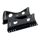 OMP Steel Race / Rally FIA Approved Seat Side Mounts - High Profile - 350mm Long
