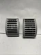 95-98 Chevy Silverado Suburban GMC Truck Pair GRAY AC Heater Dash Vent